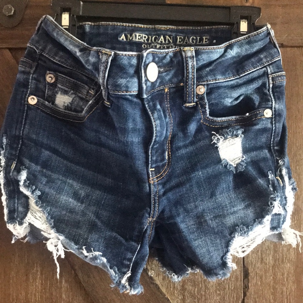 American Eagle Jean shorts Next Level Stretch size 0